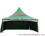 10 x 20 High Peak Tent - Virtual Reality Gaming Center