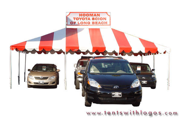 20 x 30 Standard Tent - Hooman Toyota Scion