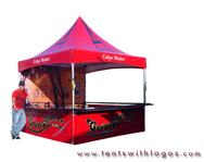 10 x 10 High Peak Tent - Crepe Maker